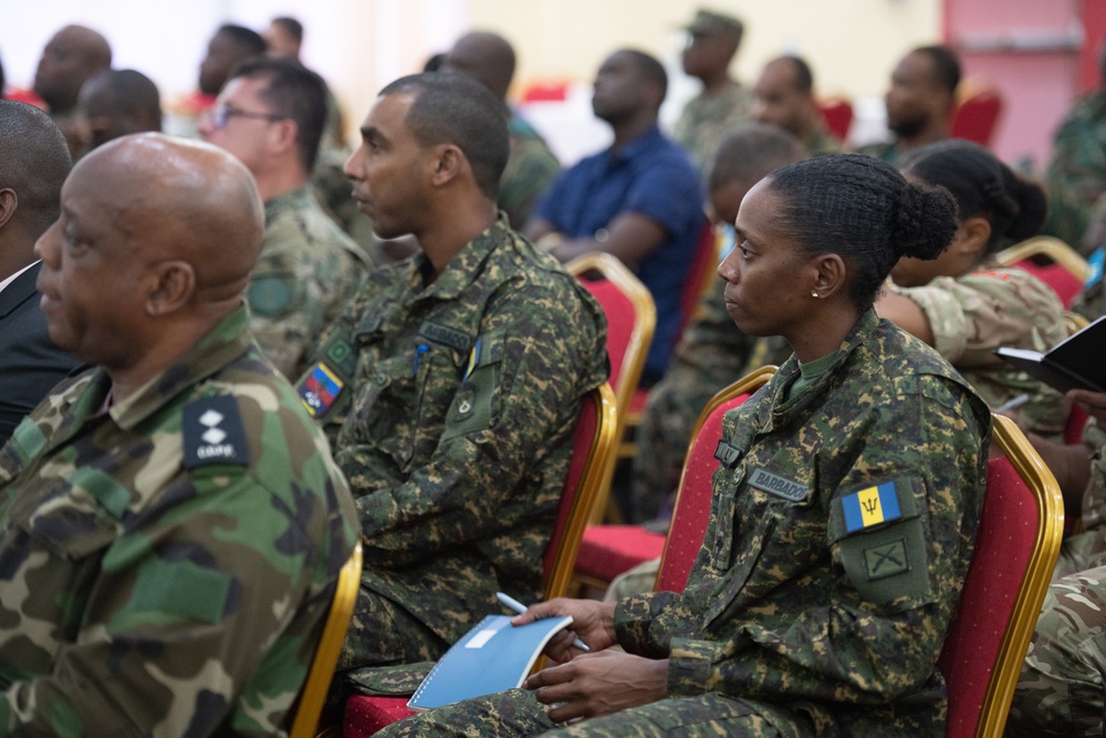 Oklahoma ANG briefs air ground integration at Tradewinds 23 to multinational forces