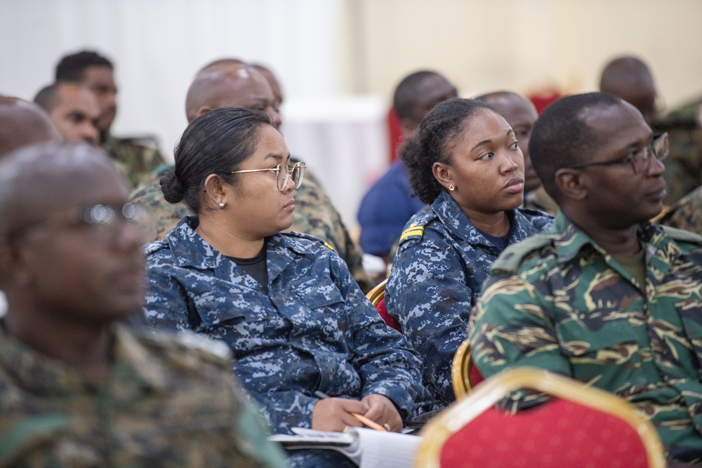 Oklahoma ANG briefs air ground integration at Tradewinds 23 to multinational forces