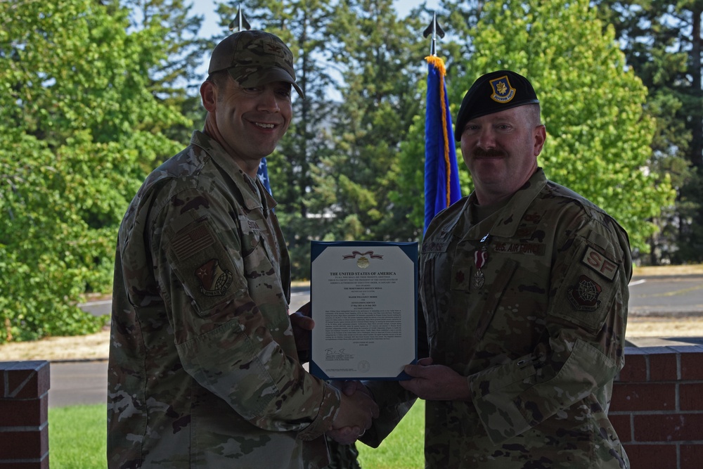 627th SFS Defenders welcome new commander