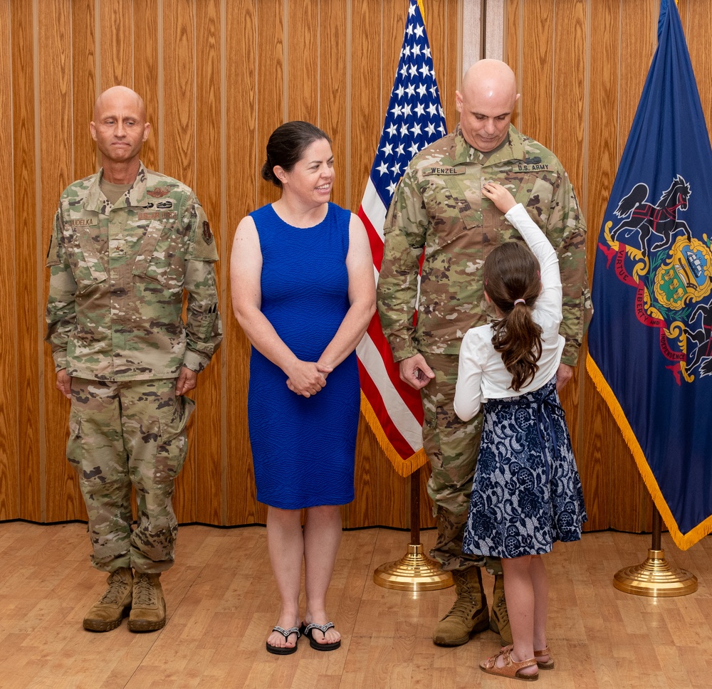 Pa. National Guard Joint Operations’ Director of Military Support promoted