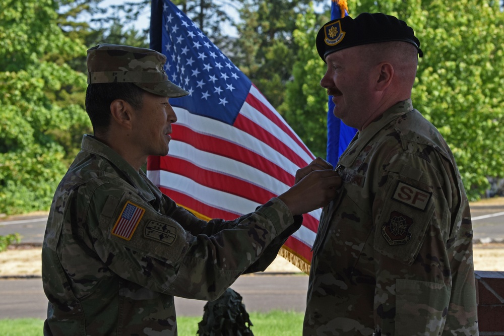 627th SFS Defenders welcome new commander