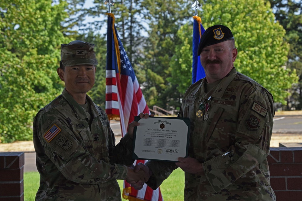 627th SFS Defenders welcome new commander