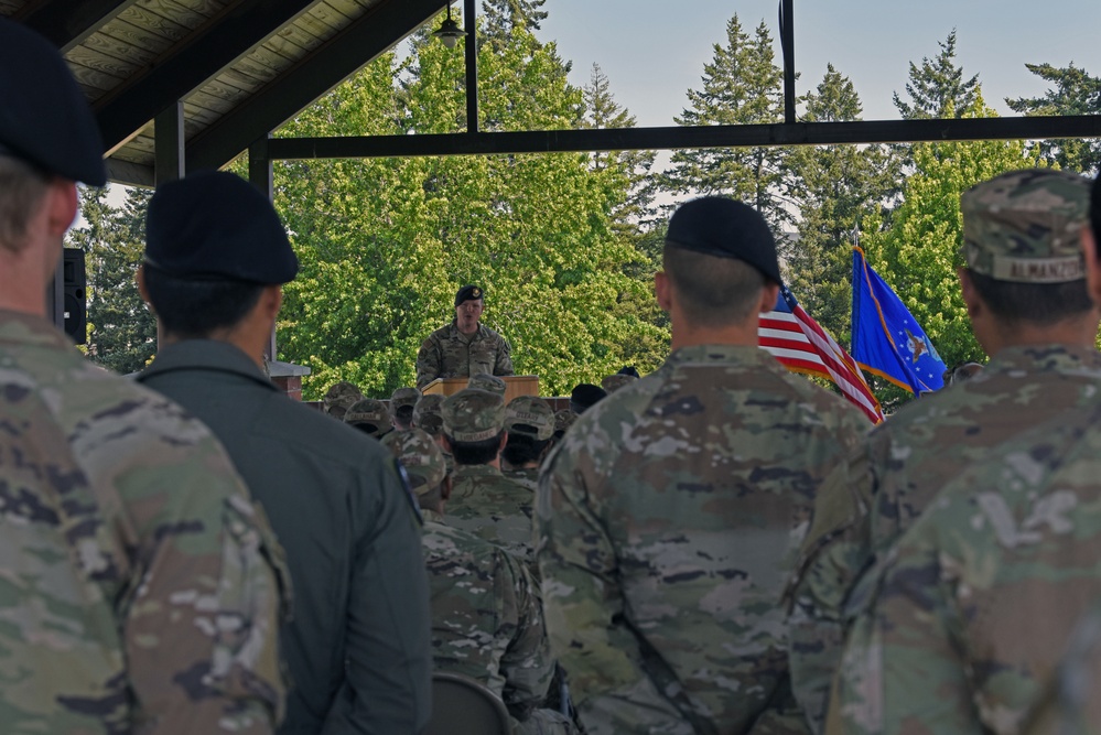 627th SFS Defenders welcome new commander