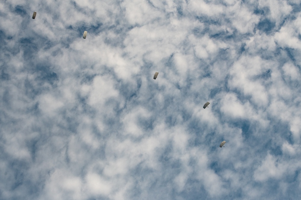 U.S., multinational partners conduct air jump during TRADEWINDS23