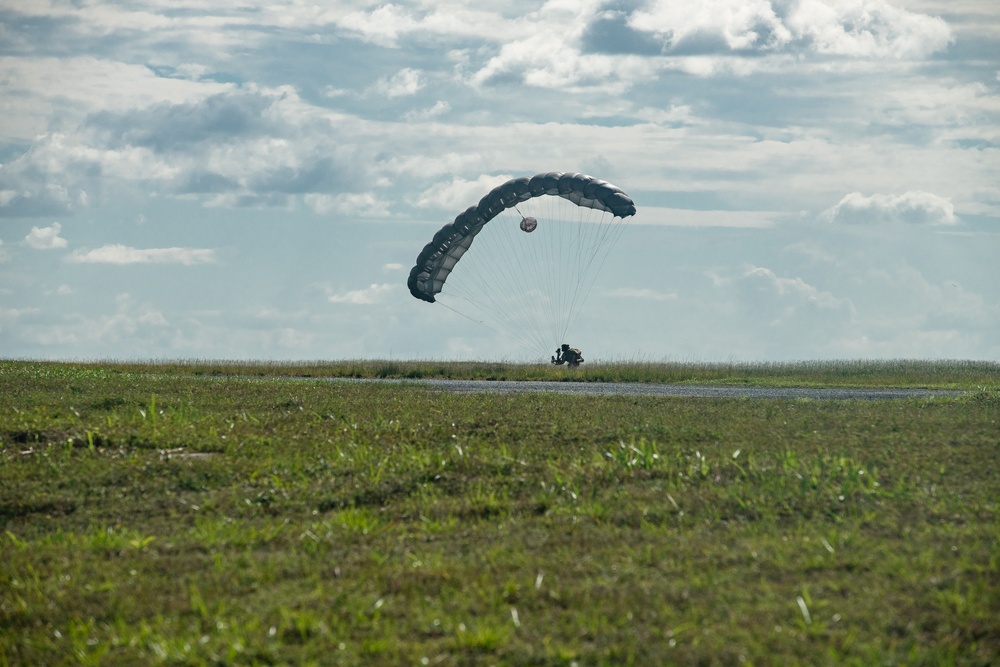 U.S., multinational partners conduct air jump during TRADEWINDS23