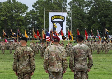 101st Airborne Division Change of Command Ceremony