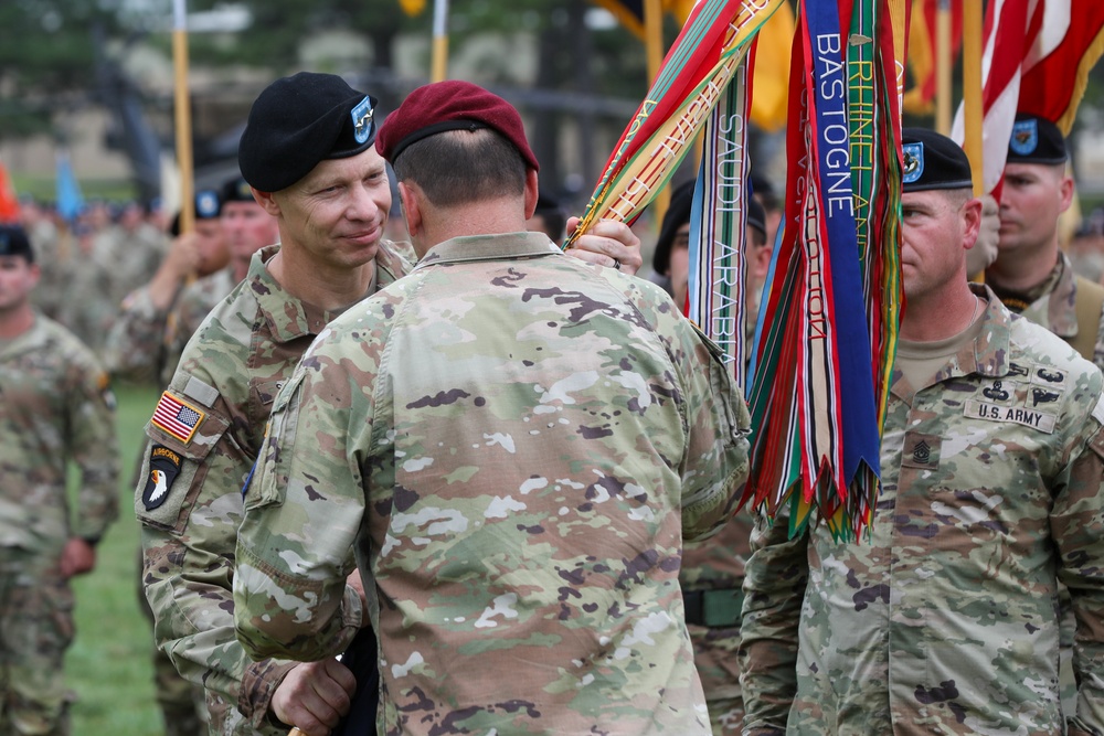 101st Airborne Division Change of Command Ceremony