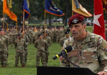 101st Airborne Division Change of Command Ceremony