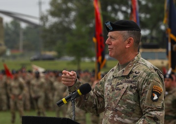 101st Airborne Division Change of Command Ceremony