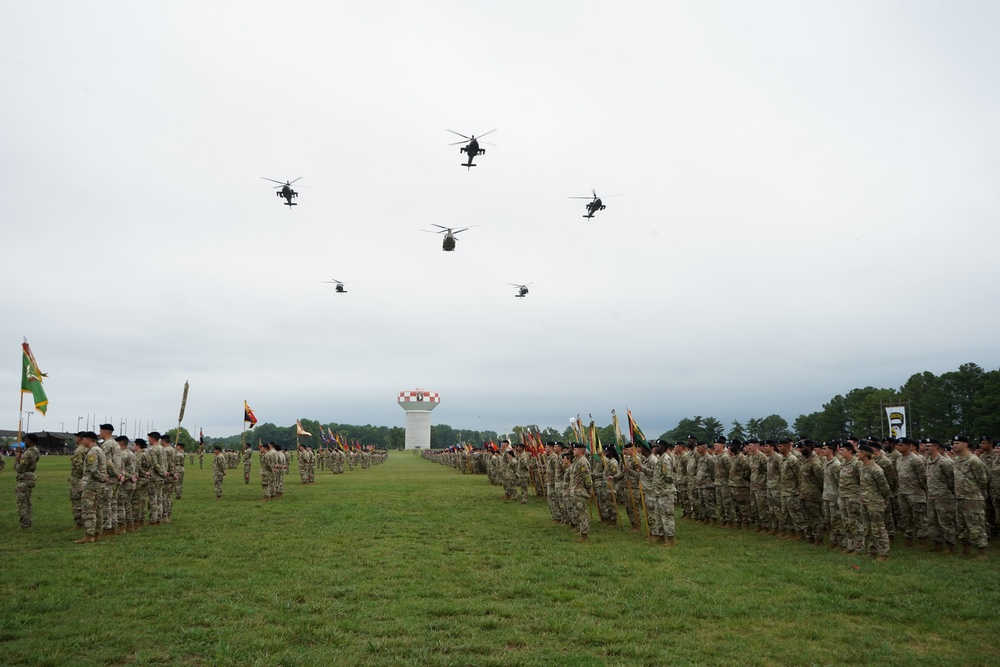 101st ABN DIV (AASLT) Change of Command