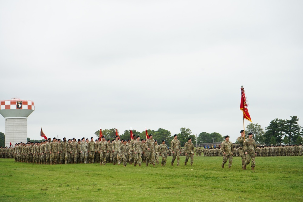 101st ABN DIV (AASLT) Change of Command