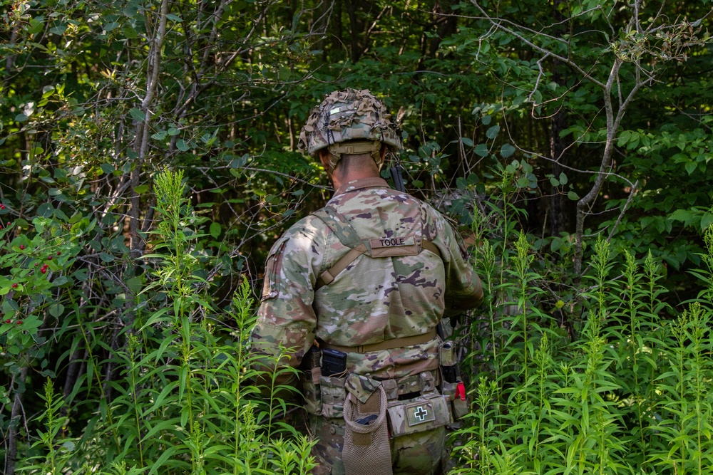 Soldiers from 3-71 CAV Complete STX Training Lanes