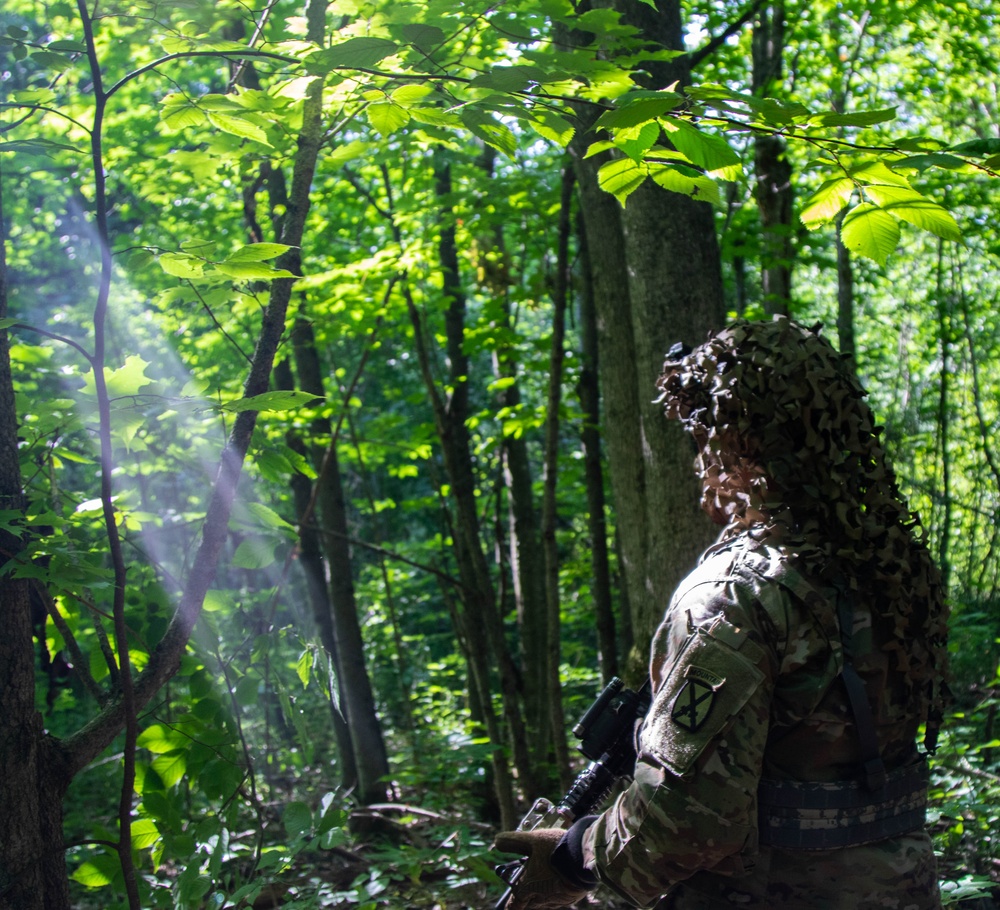 Soldiers from 3-71 CAV Complete STX Training Lanes