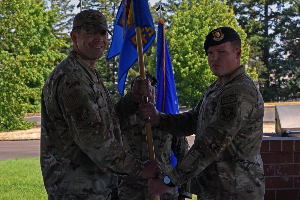 627th SFS Defenders welcome new commander