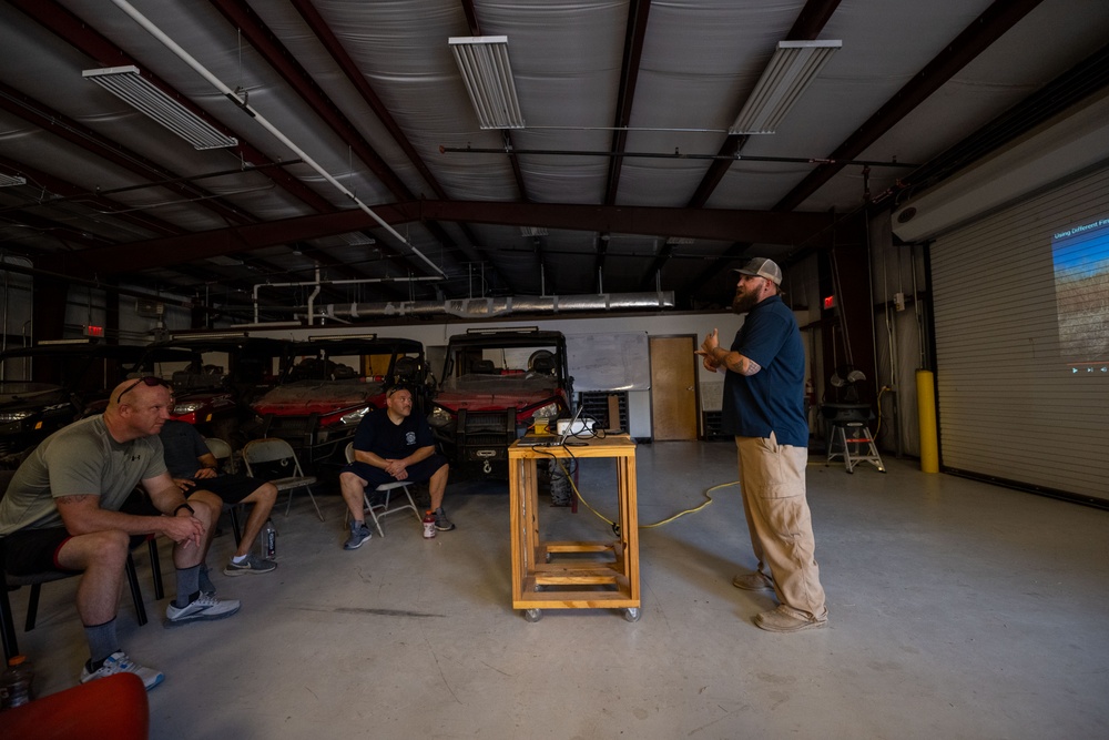 Firefighters learn skills essential to protecting JBSA’s natural areas