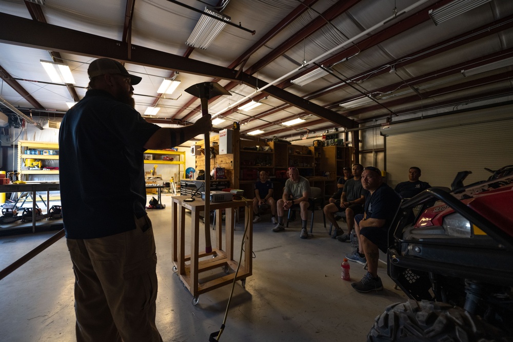 Firefighters learn skills essential to protecting JBSA’s natural areas