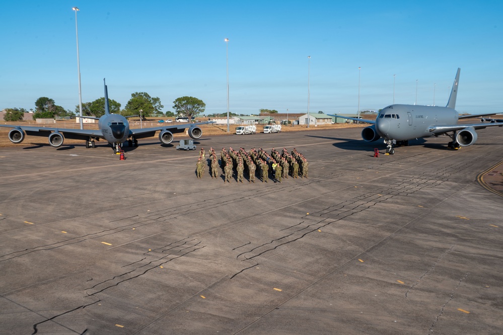 U.S. Air Force and RAAF group photo