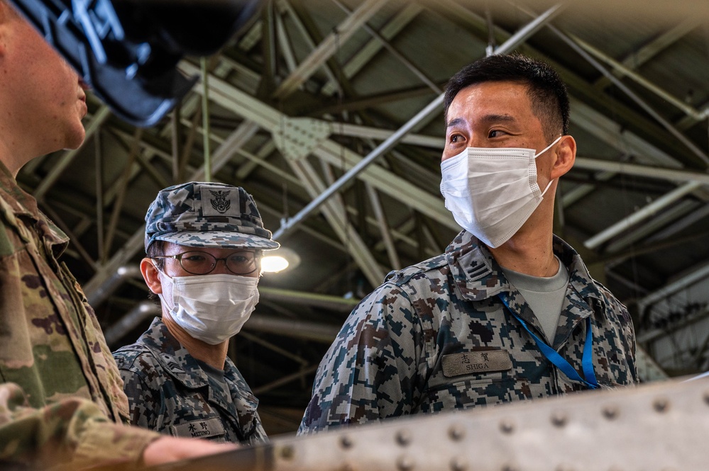 Tinker AFB Airmen brief JASDF on ABDR during MG23