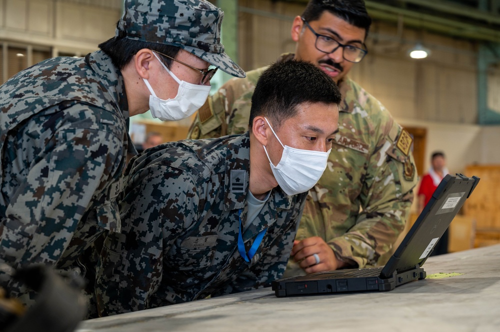 Tinker AFB Airmen brief JASDF on ABDR during MG23