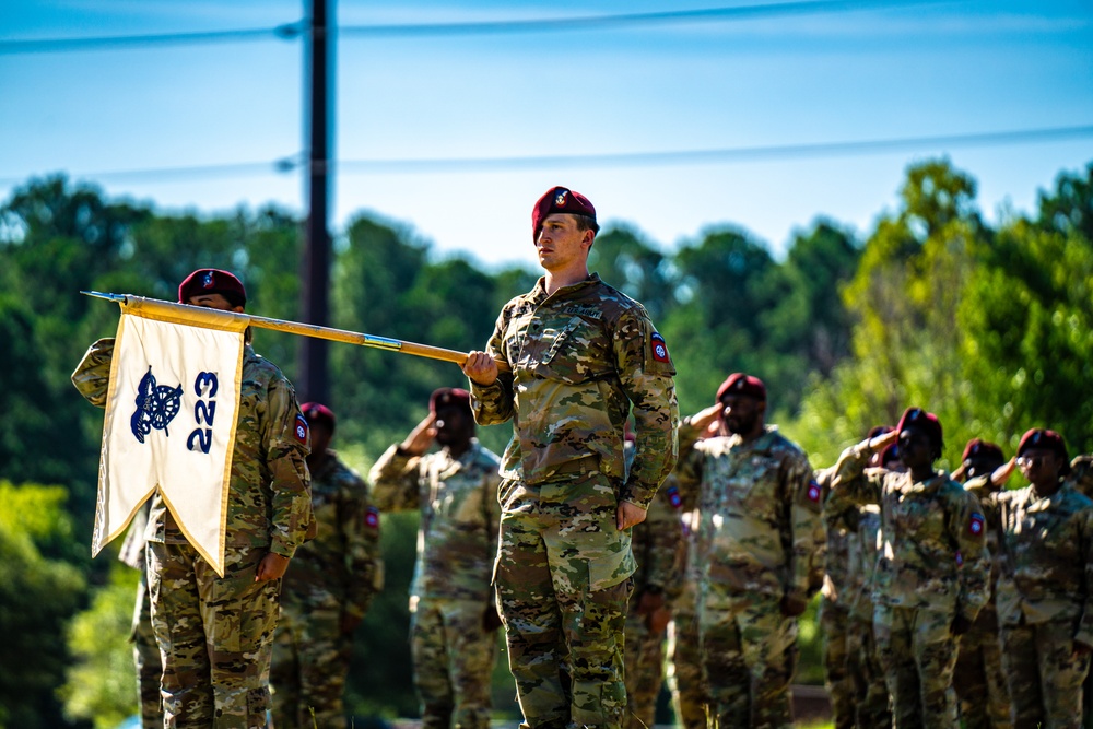 223rd QM Field Feeding Company Change of Responsibility