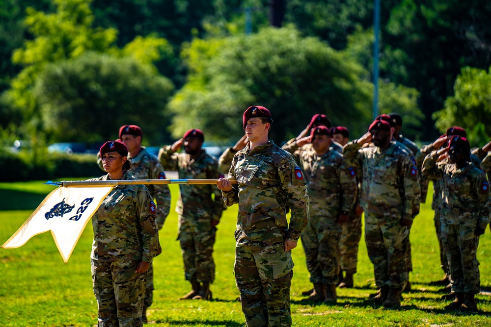 223rd QM Field Feeding Company Change of Responsibility