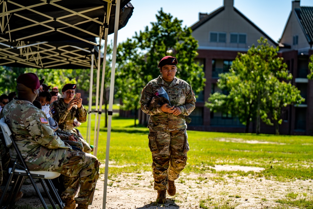 223rd QM Field Feeding Company Change of Responsibility