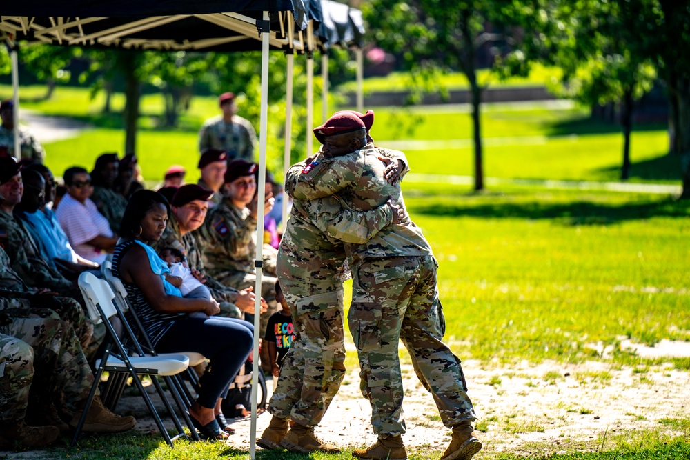 223rd QM Field Feeding Company Change of Responsibility