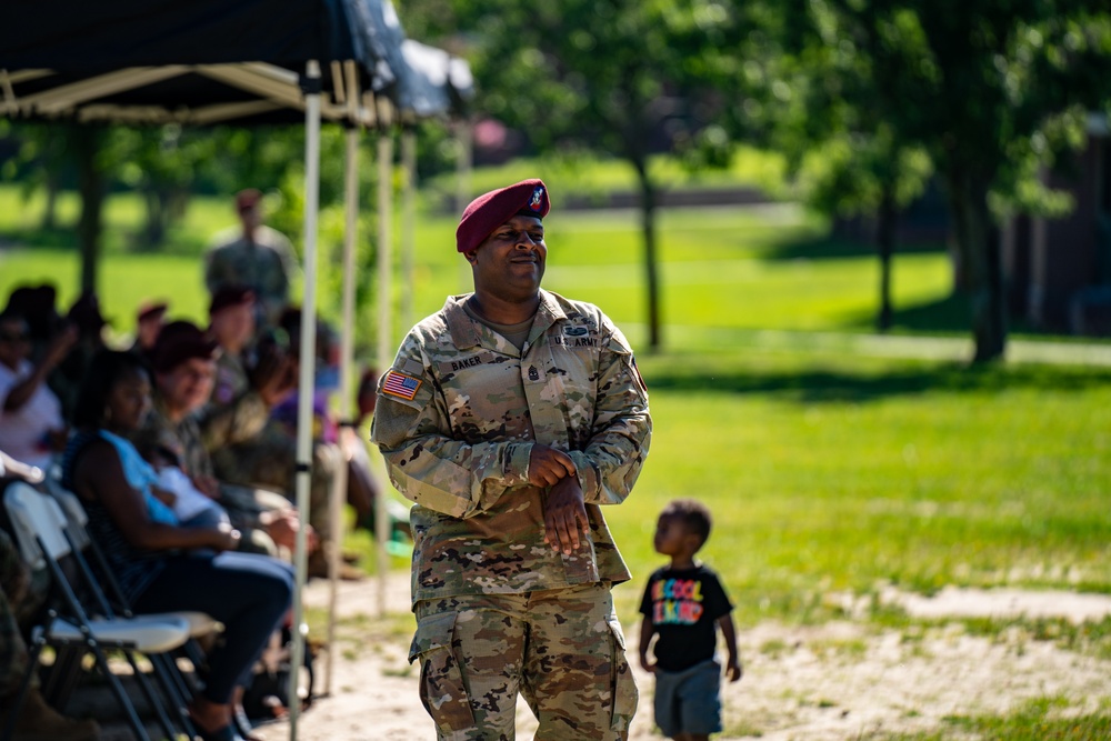 223rd QM Field Feeding Company Change of Responsibility