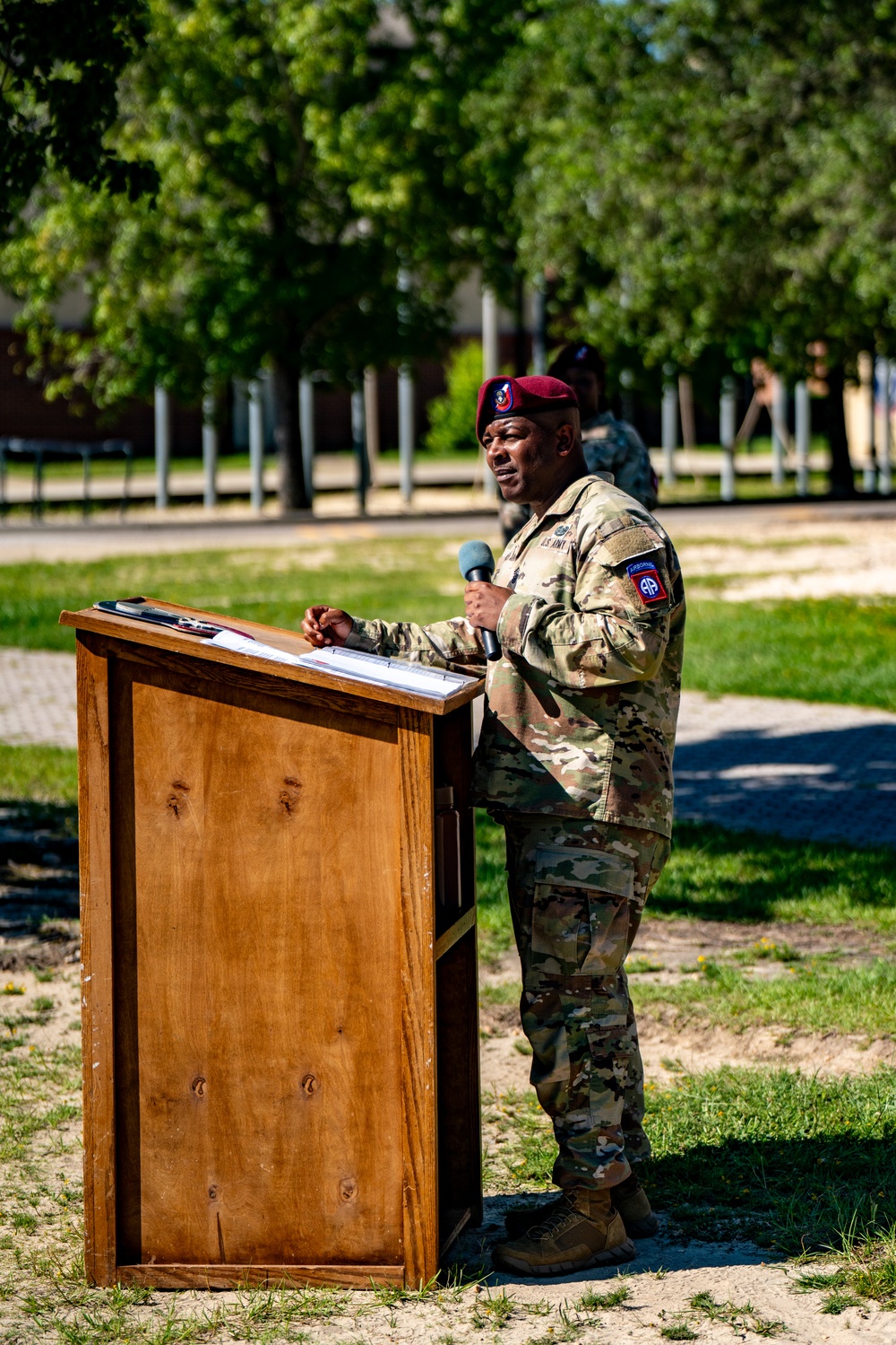 223rd QM Field Feeding Company Change of Responsibility