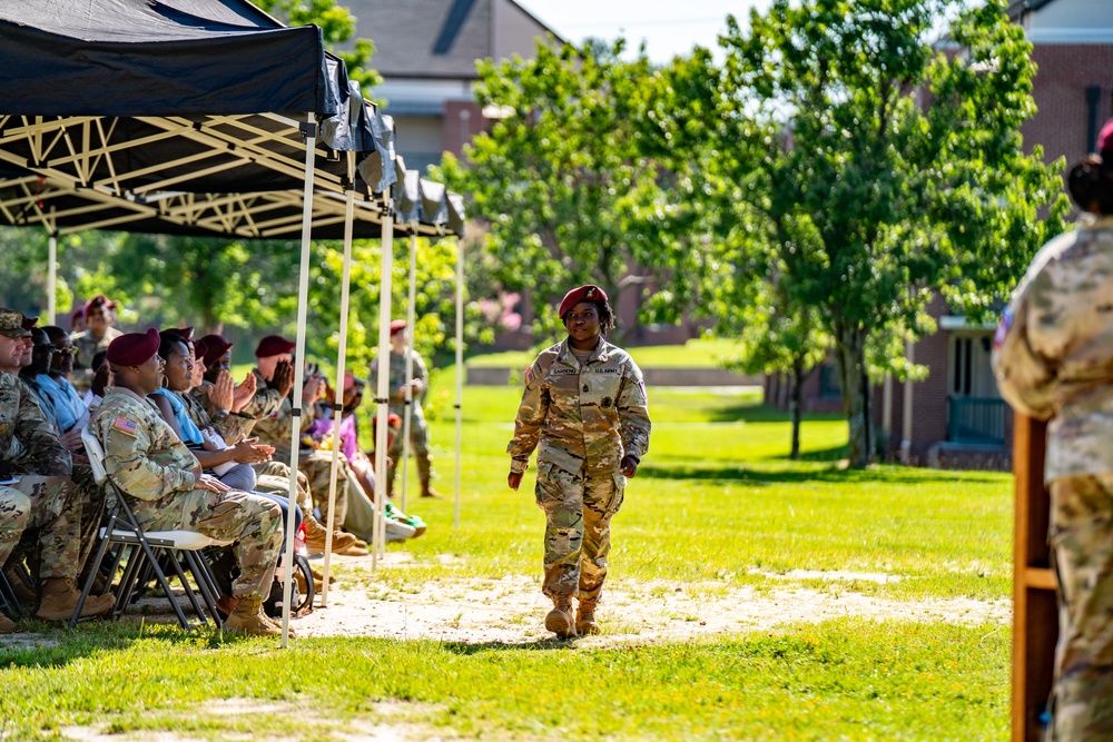 223rd QM Field Feeding Company Change of Responsibility