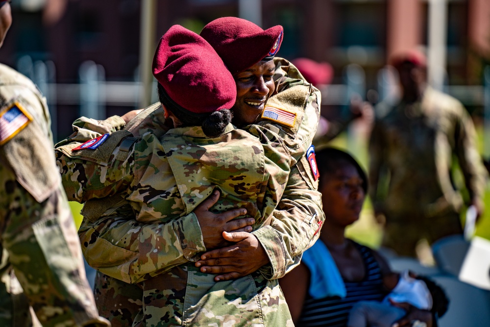 223rd QM Field Feeding Company Change of Responsibility