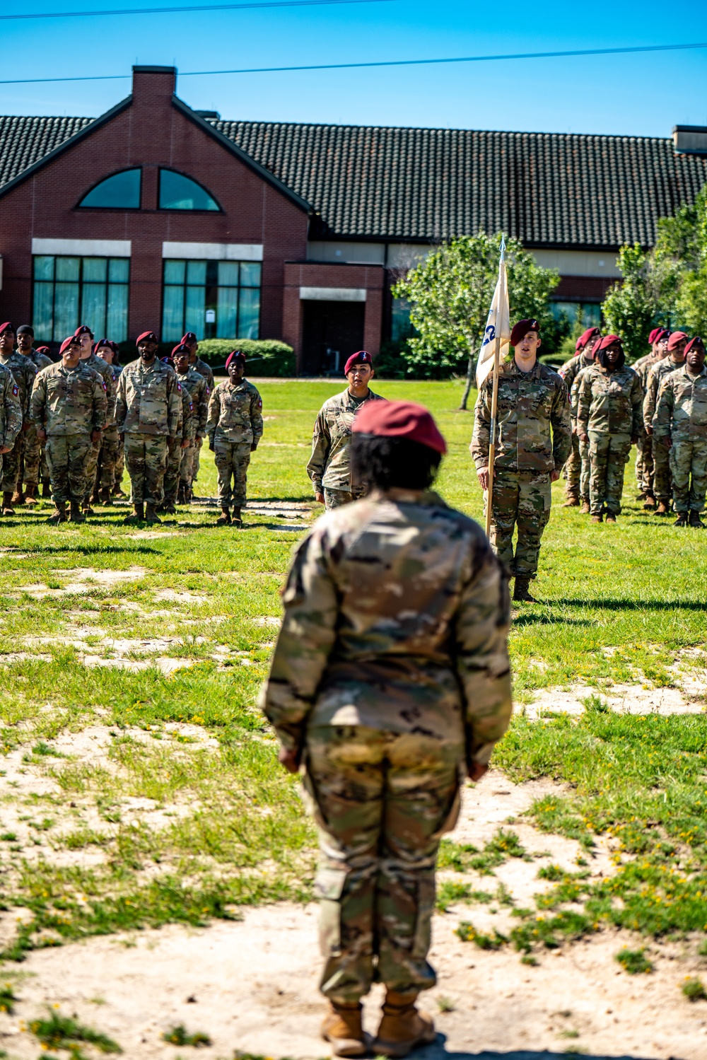 223rd QM Field Feeding Company Change of Responsibility