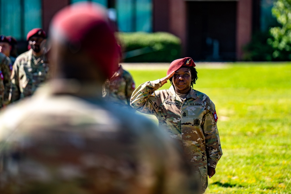 223rd QM Field Feeding Company Change of Responsibility