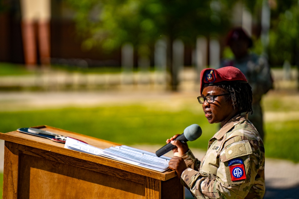 223rd QM Field Feeding Company Change of Responsibility