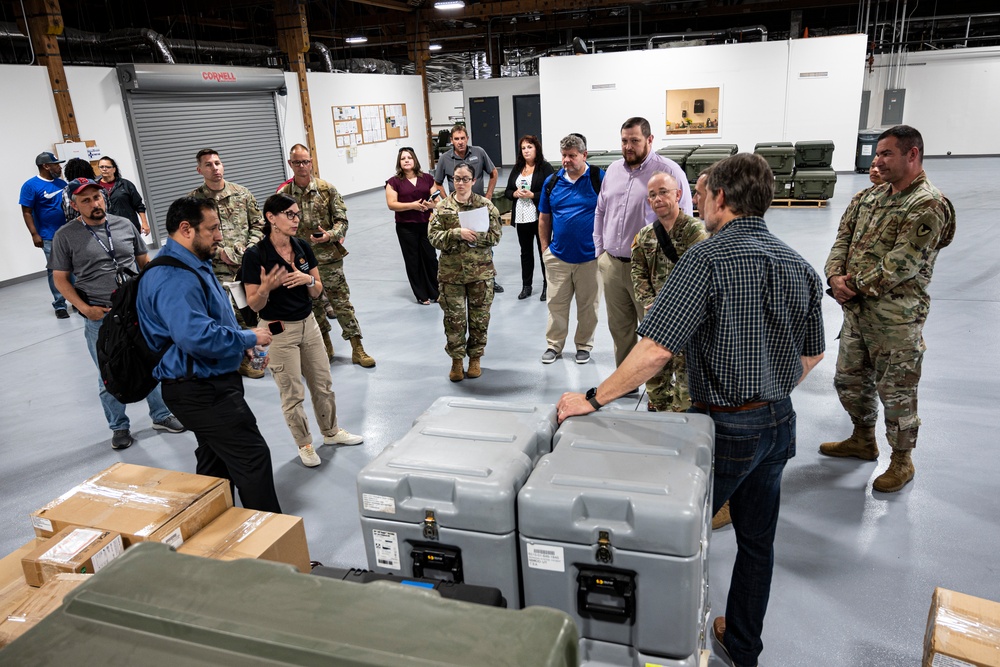 USAMMDA logisticians, Reserve Soldiers support capstone hospital conversion effort in Northern California’s high desert