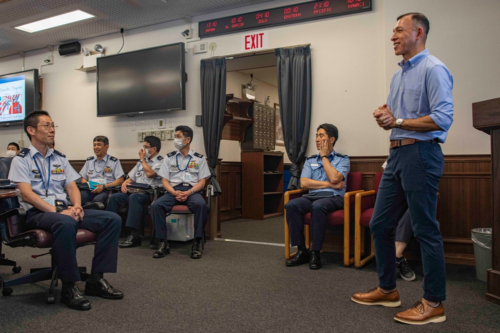 JASDF Command and Staff College Visits CFAS