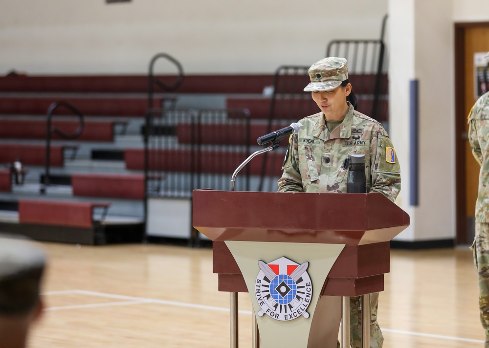 719th Military Intelligence Battalion Change of Command