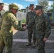 U.S. Marines with 1st Marine Division attend staff brief for Talisman Sabre 23