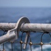 USS Ralph Johnson Sailors conduct flight quarters in the Sea of Japan.