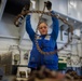 USS Carl Vinson (CVN 70) Sailors Perform Aircraft Maintenance in the Pacific Ocean