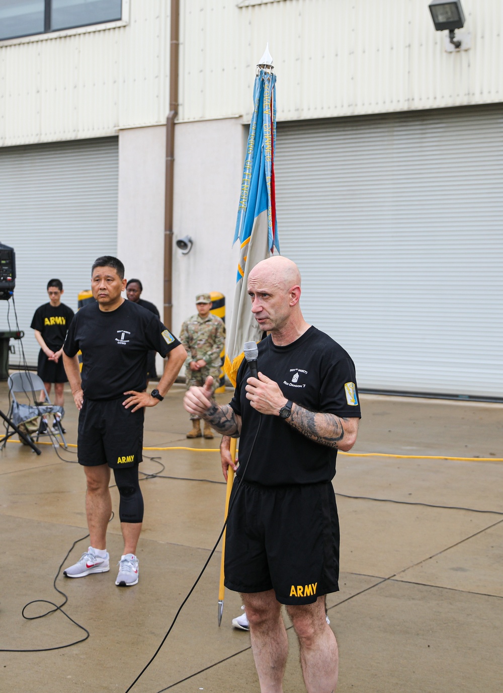 501st Military Intelligence Brigade Conducts a Brigade Run