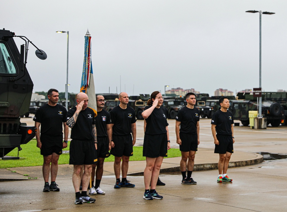 501st Military Intelligence Brigade Conducts a Brigade Run