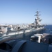 USS Princeton Replenishment at Sea with USS Carl Vinson