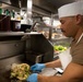 USS Princeton Sailors Cook Dinner