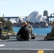 USS Canberra and HMAS Canberra BBQ