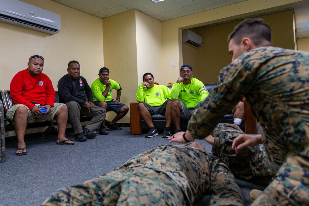 KM23: Chuuk Aircraft Rescue Fire Fighting Medical Training