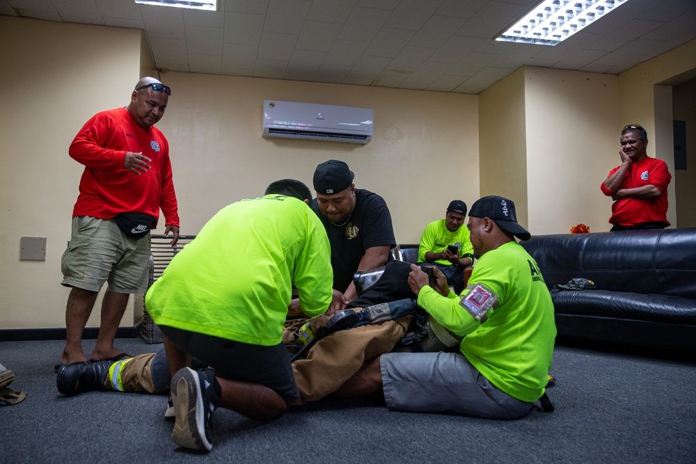 KM23: Chuuk Aircraft Rescue Fire Fighting Medical Training