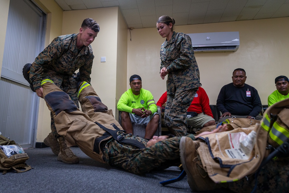 KM23: Chuuk Aircraft Rescue Fire Fighting Medical Training