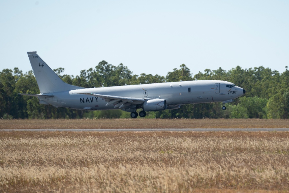 Aircraft arrive for Talisman Sabre 23