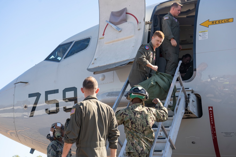 Aircraft arrive for Talisman Sabre 23